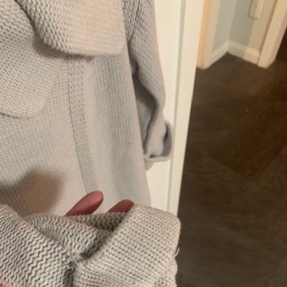 Gray Old Navy Wrap Sweater - Picture 4 of 5